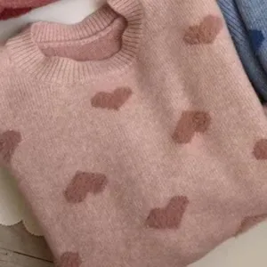 Fuzzy Hearts Jumper