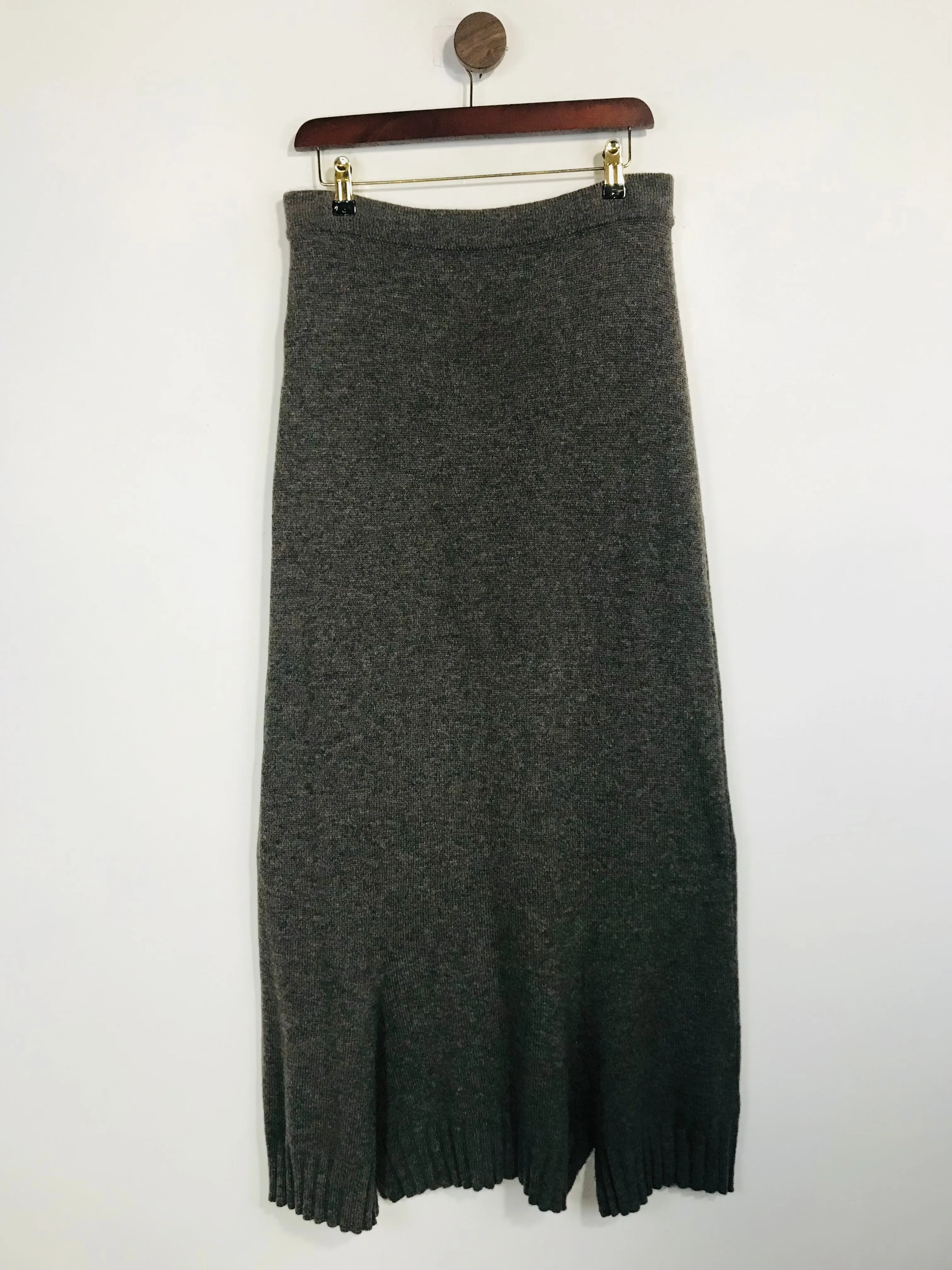 Gabi Lauton Women's Wool Maxi Skirt | EU40 UK12 | Brown