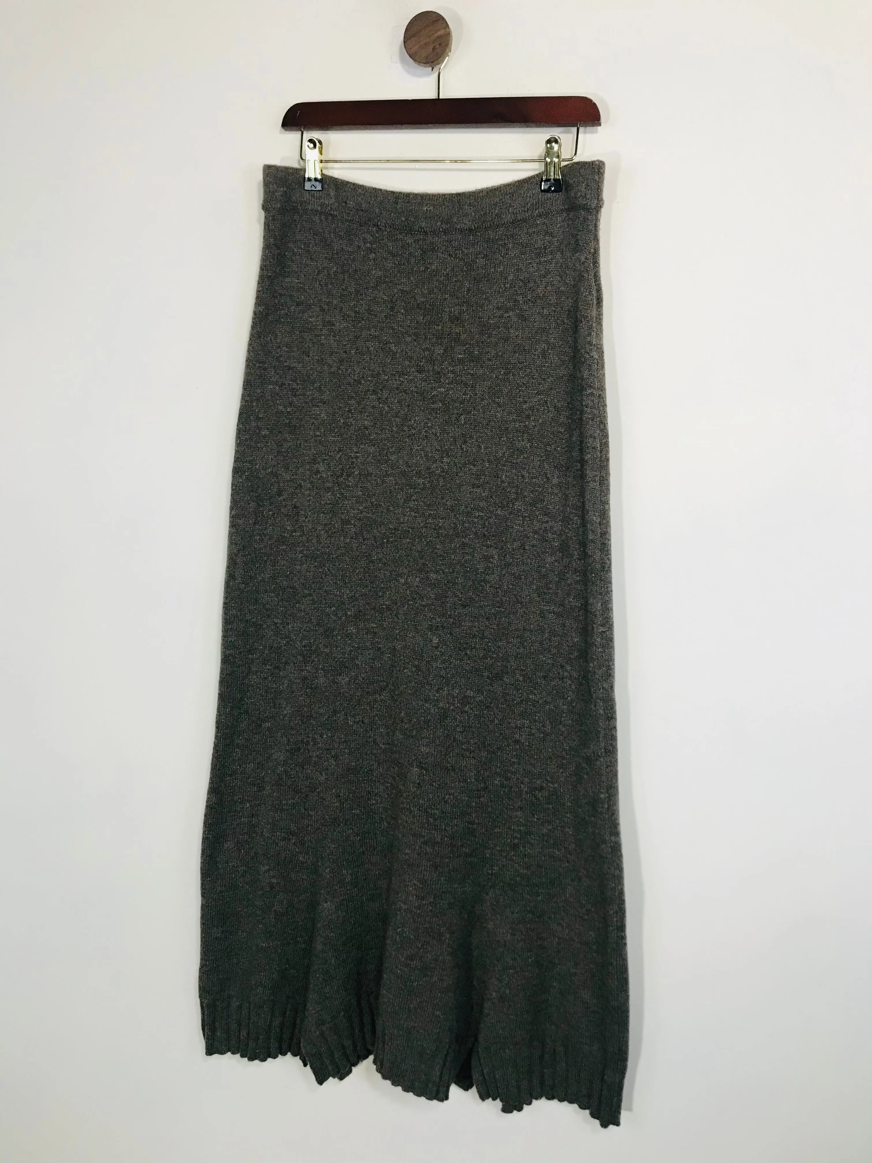 Gabi Lauton Women's Wool Maxi Skirt | EU40 UK12 | Brown