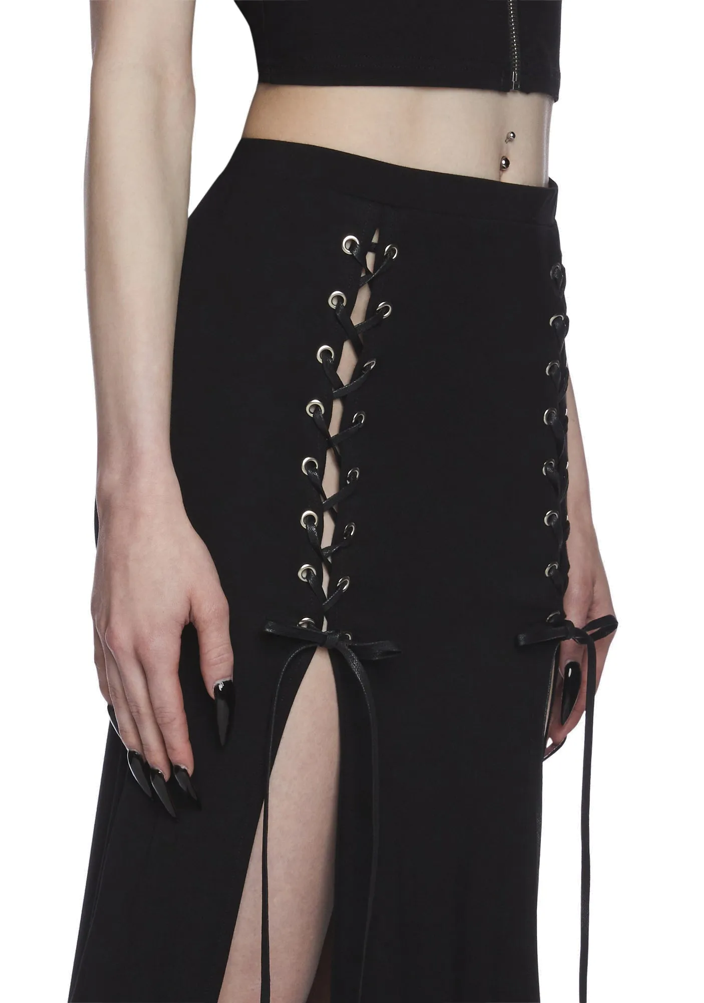 Glitch In The Matrix Maxi Skirt