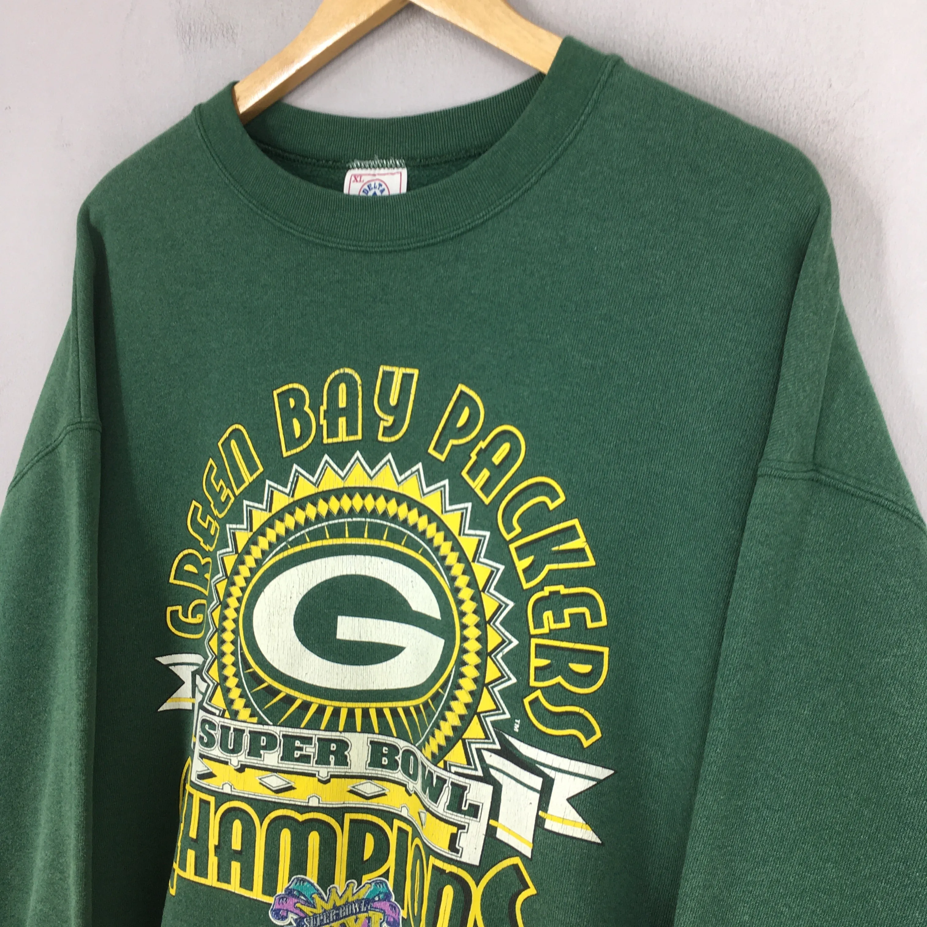 Green Bay Packers NFL Green Sweatshirt XLarge