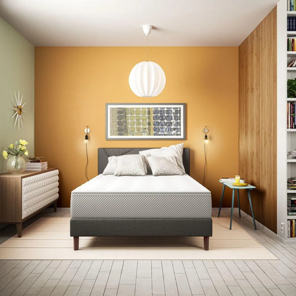 Green Tea Memory Foam Mattress Topper with Fitted Cover