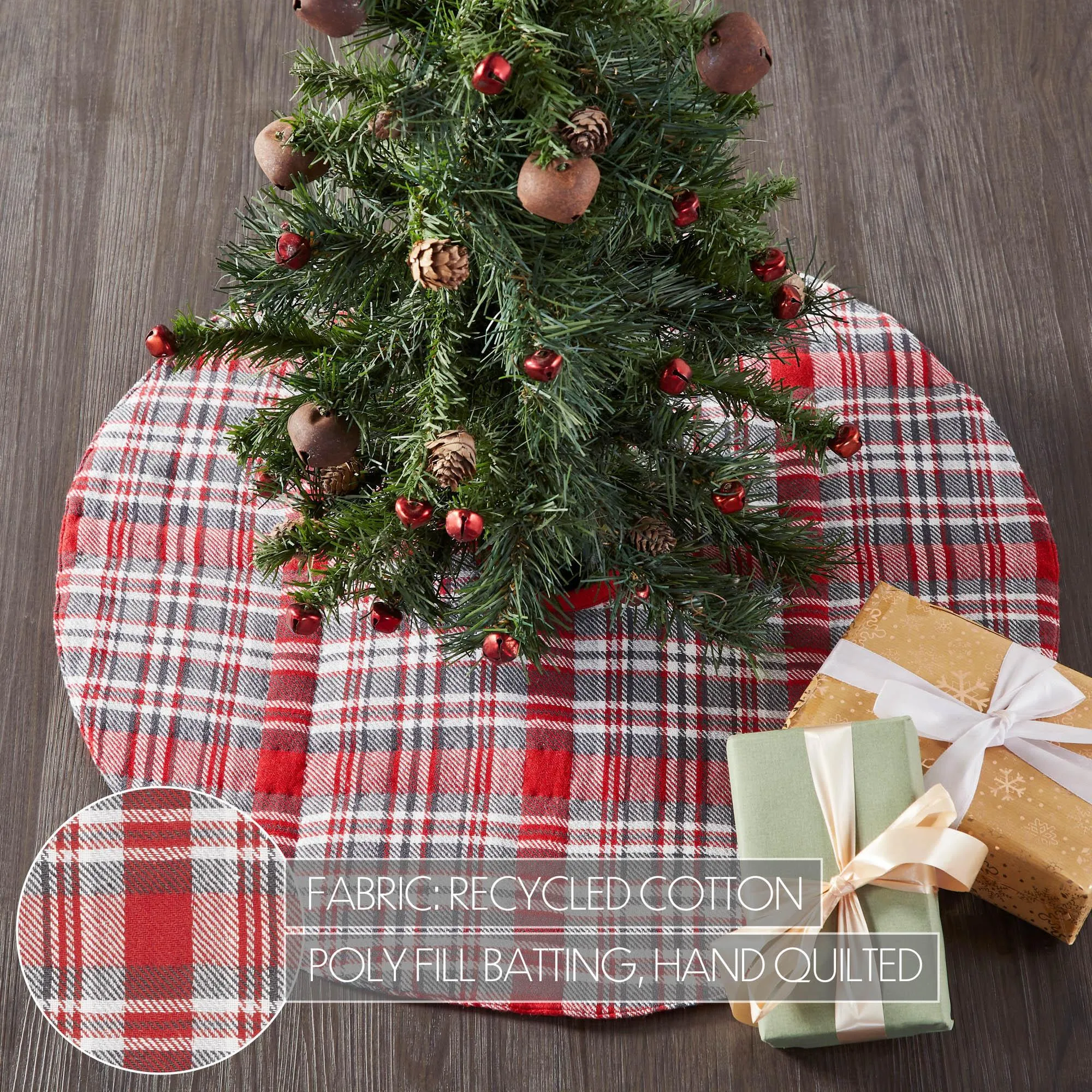 Gregor Plaid Tree Skirt 24