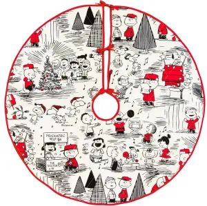 Hallmark Peanuts 40" Christmas Tree Skirt