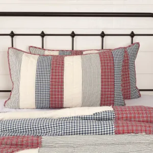 Hatteras Patch Quilted King Sham 21x37"