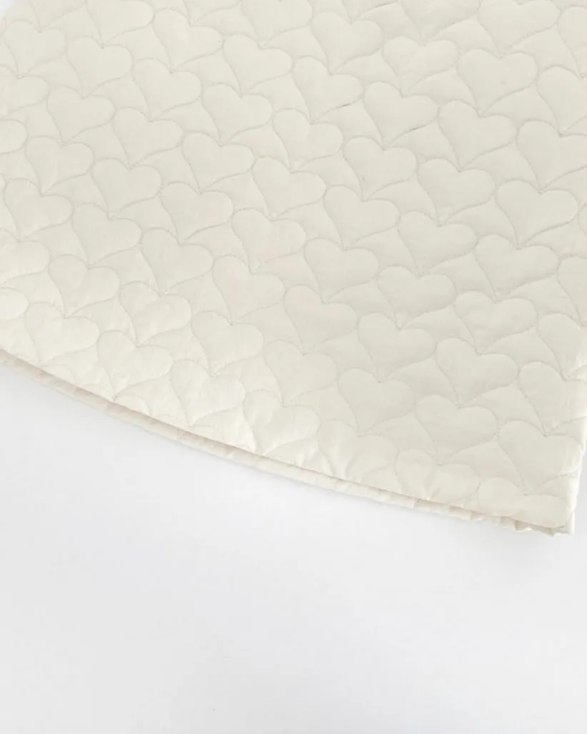 Heart Quilted Baning Skirt