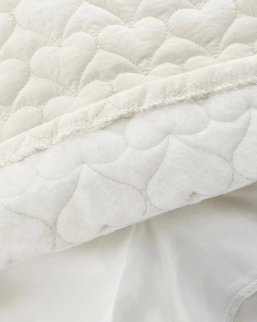Heart Quilted Baning Skirt
