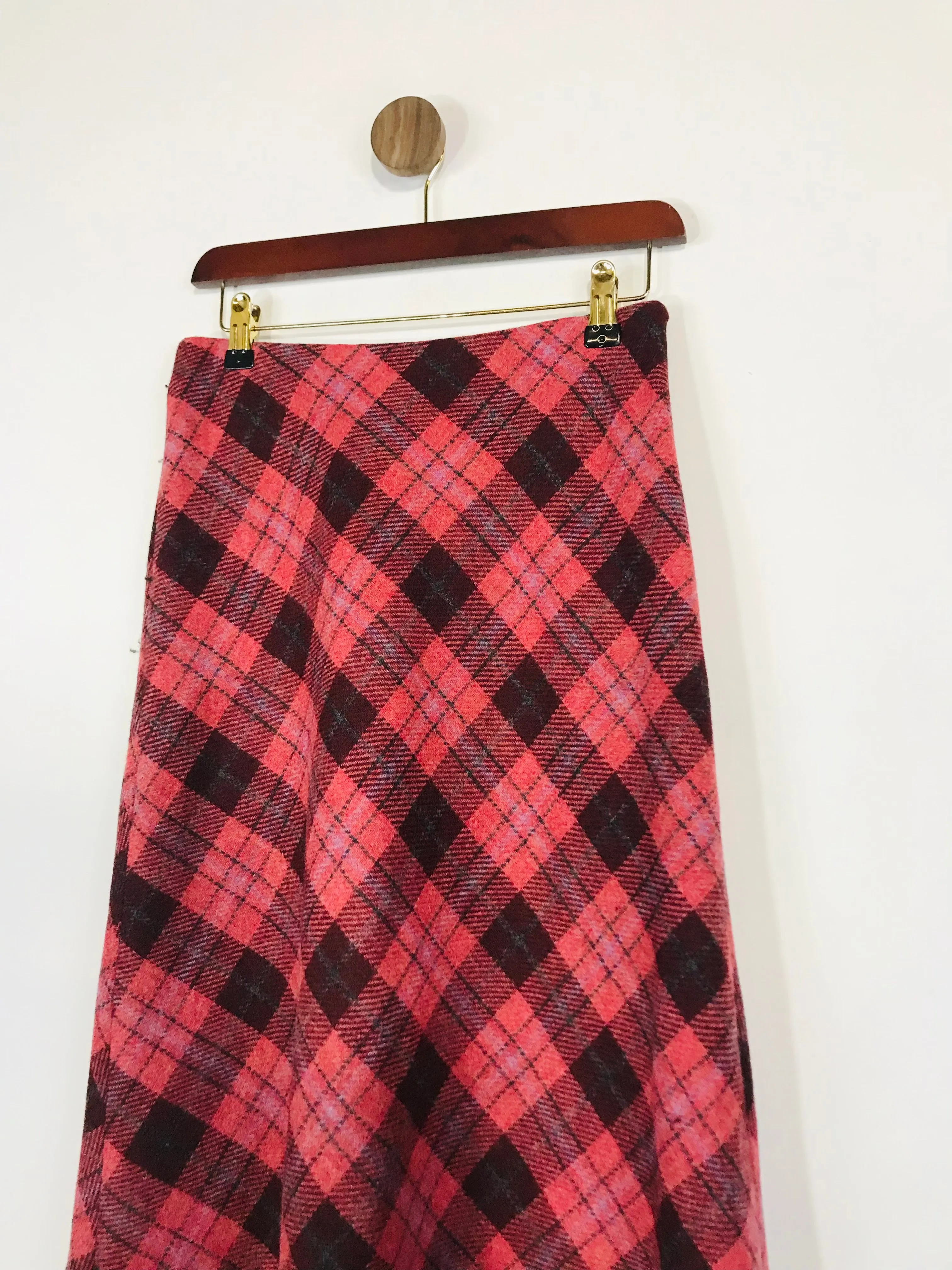 Hobbs Women's Vintage Argyle Maxi Skirt | UK10 | Pink