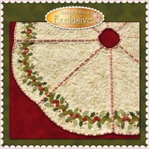 Holly & Berries Tree Skirt Pattern