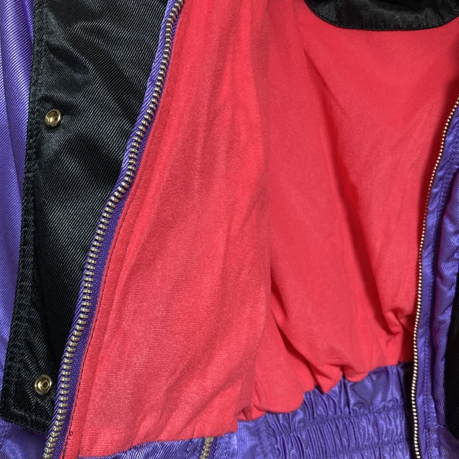 hooded ski jacket snowboard windex pro purple black