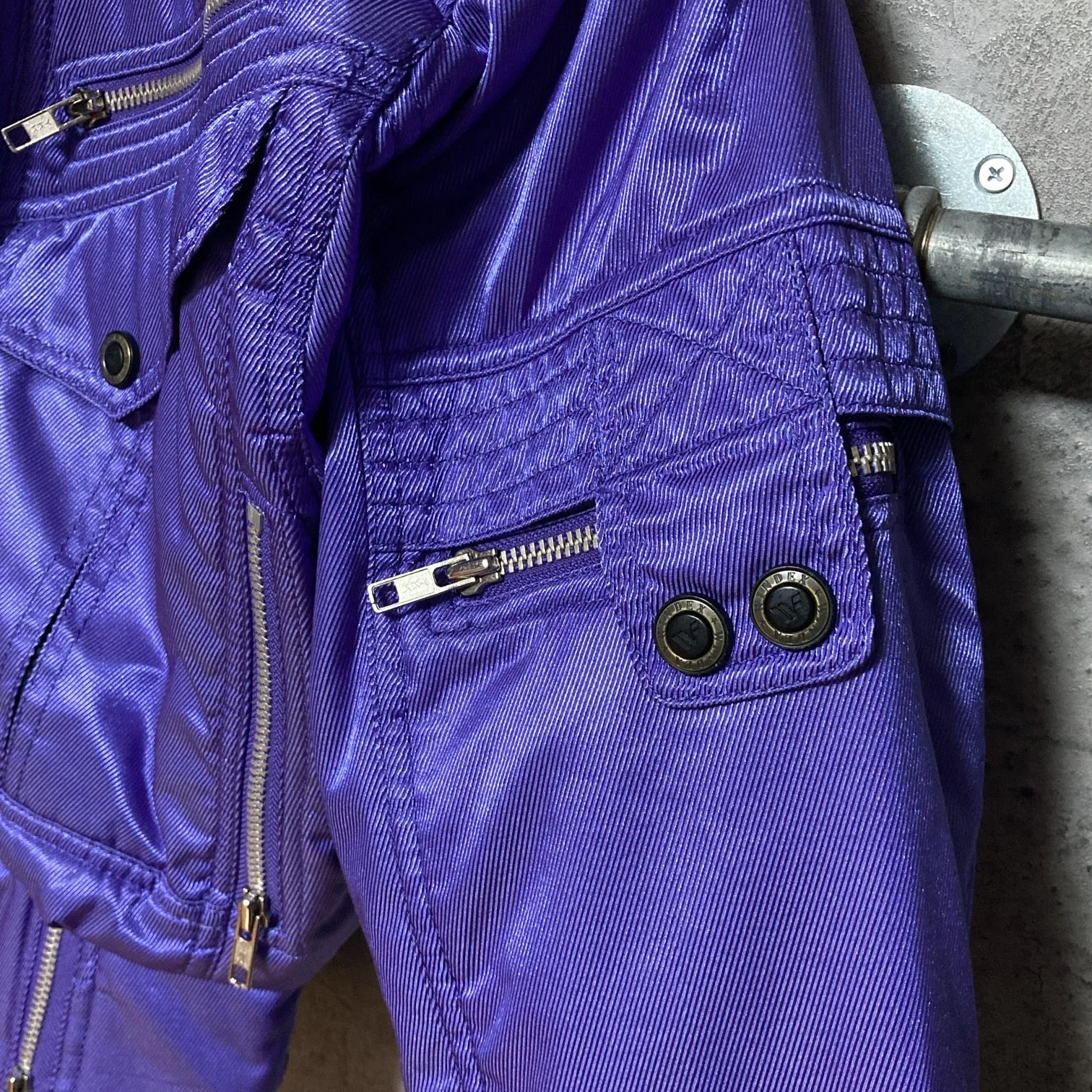 hooded ski jacket snowboard windex pro purple black