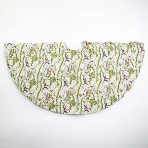 Hunt Scene Quilted Tree Skirt