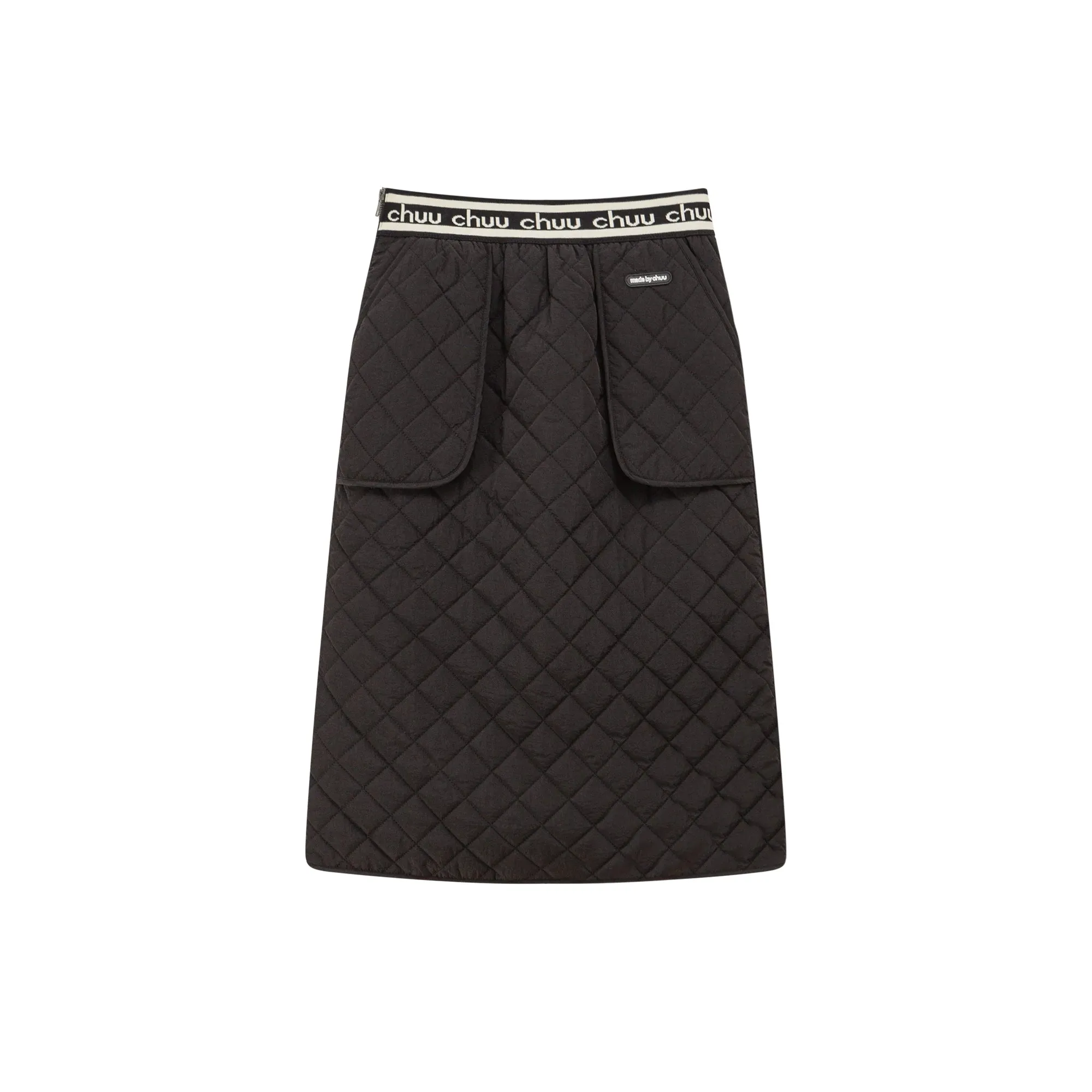 I Love This Record Quilted Skirt