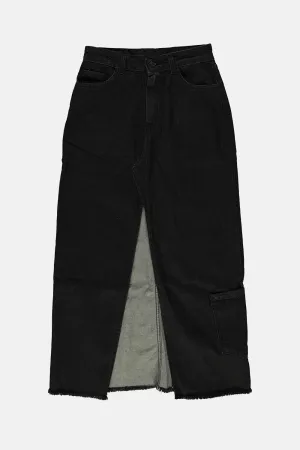 Jeans Rok - Zwart