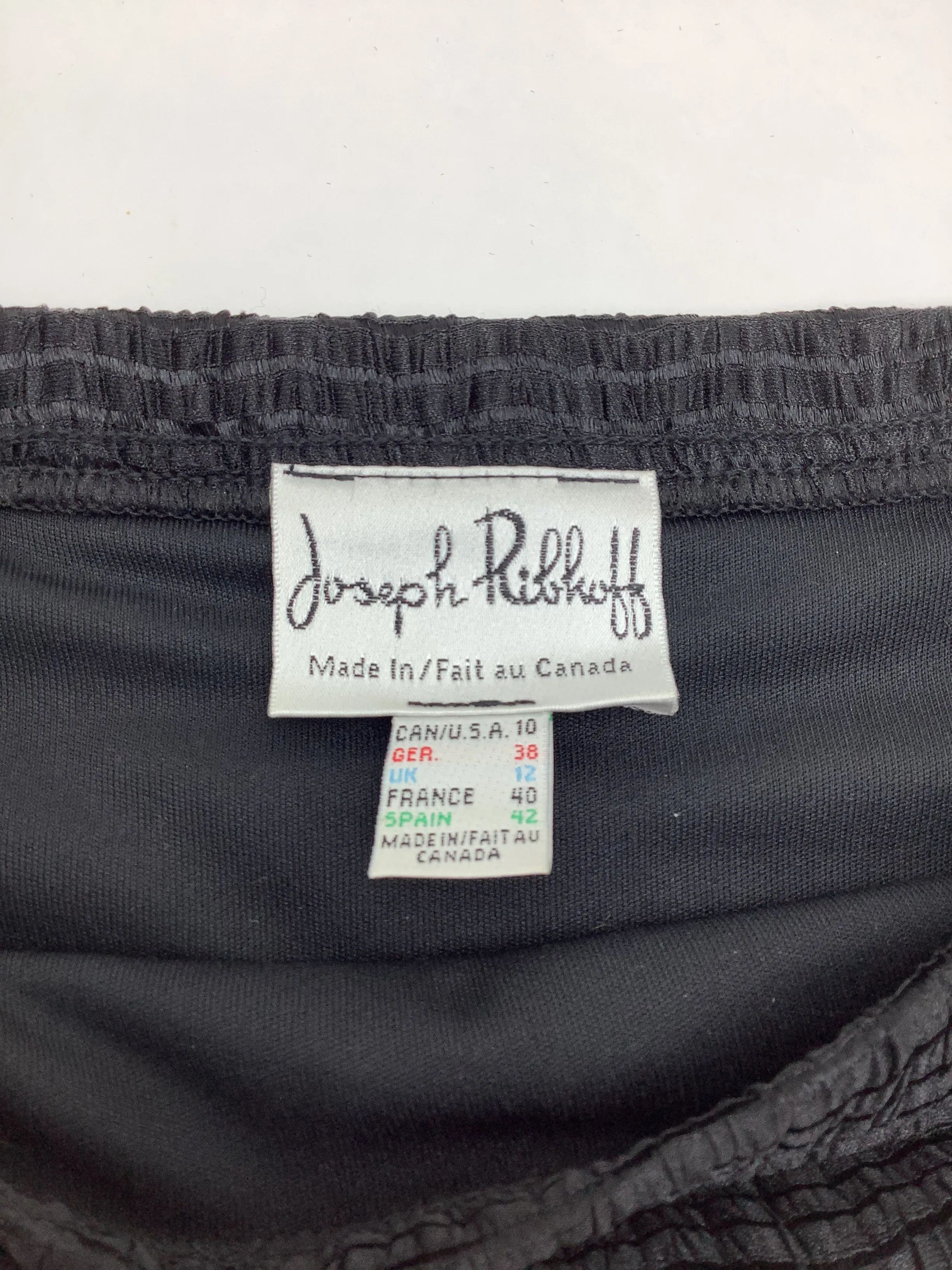 Joseph Ribkoff Skirt Black Size: 10