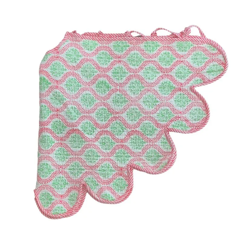 Joyeux Quilted Christmas Tree Skirt