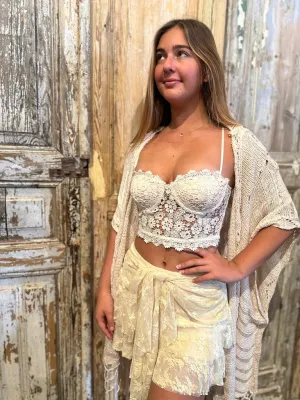 Lace Mini Skort