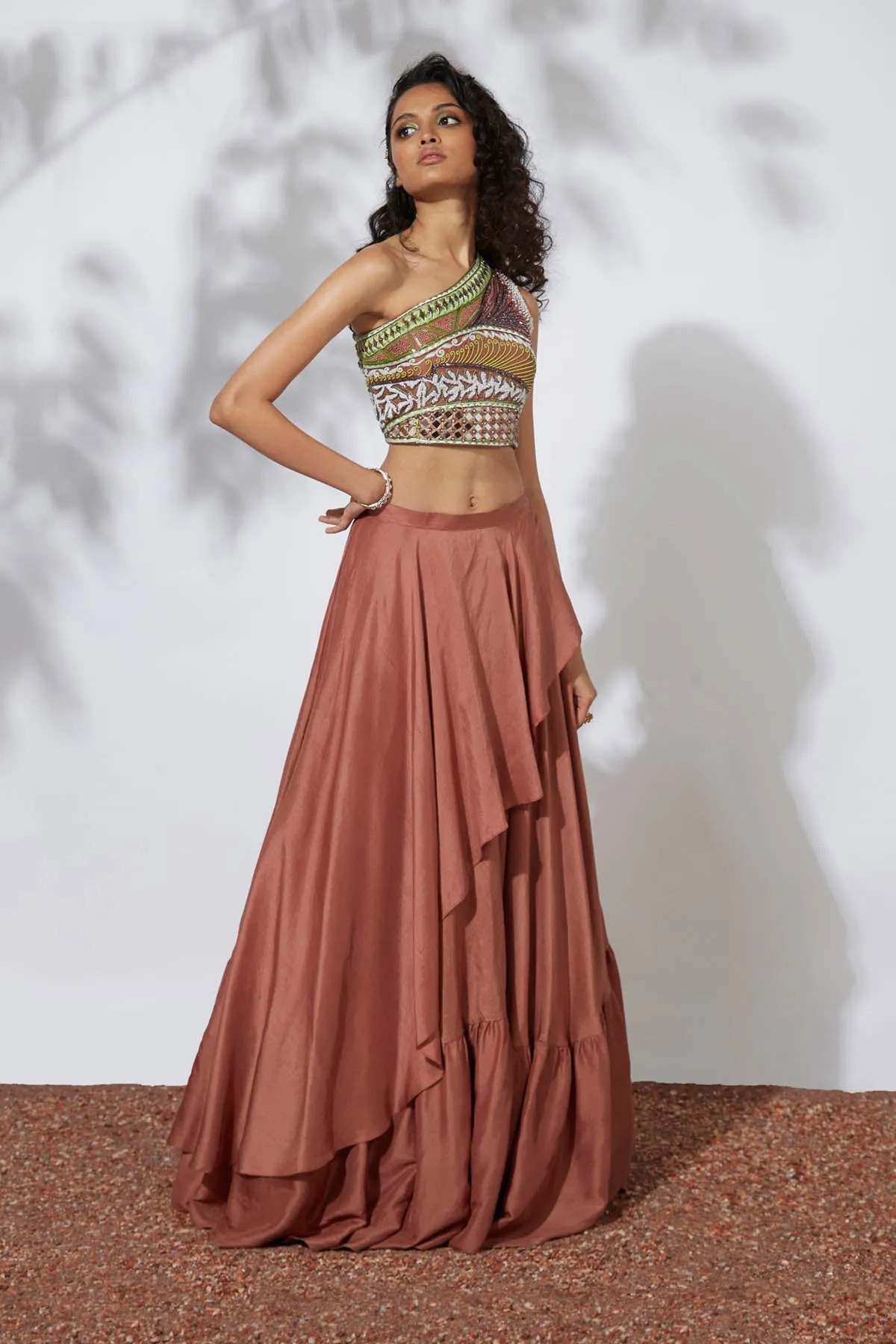 Layered Lehenga Set