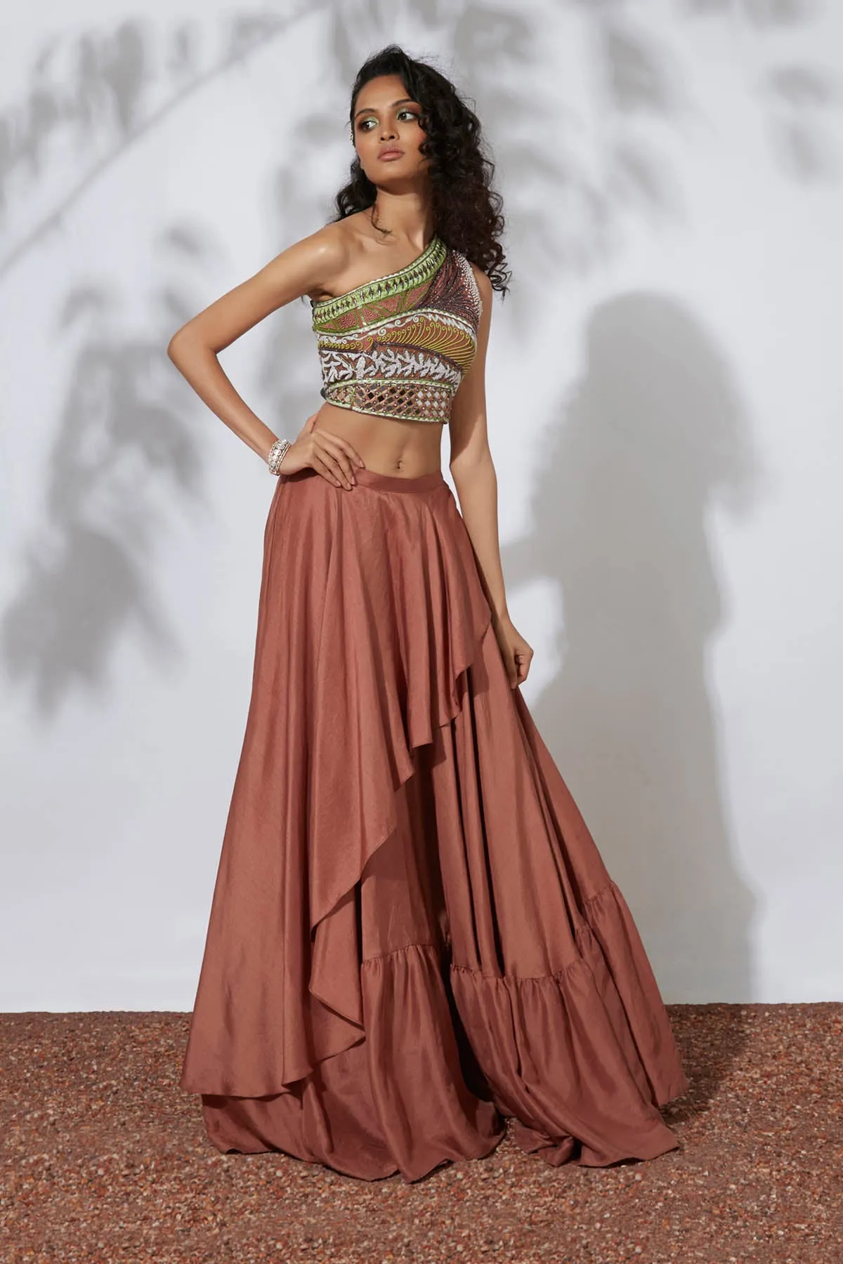 Layered Lehenga Set