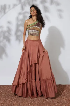 Layered Lehenga Set