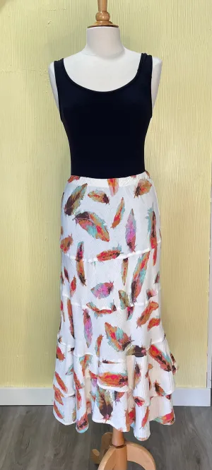 Long Mermaid Layered Skirt by Color Me Cotton