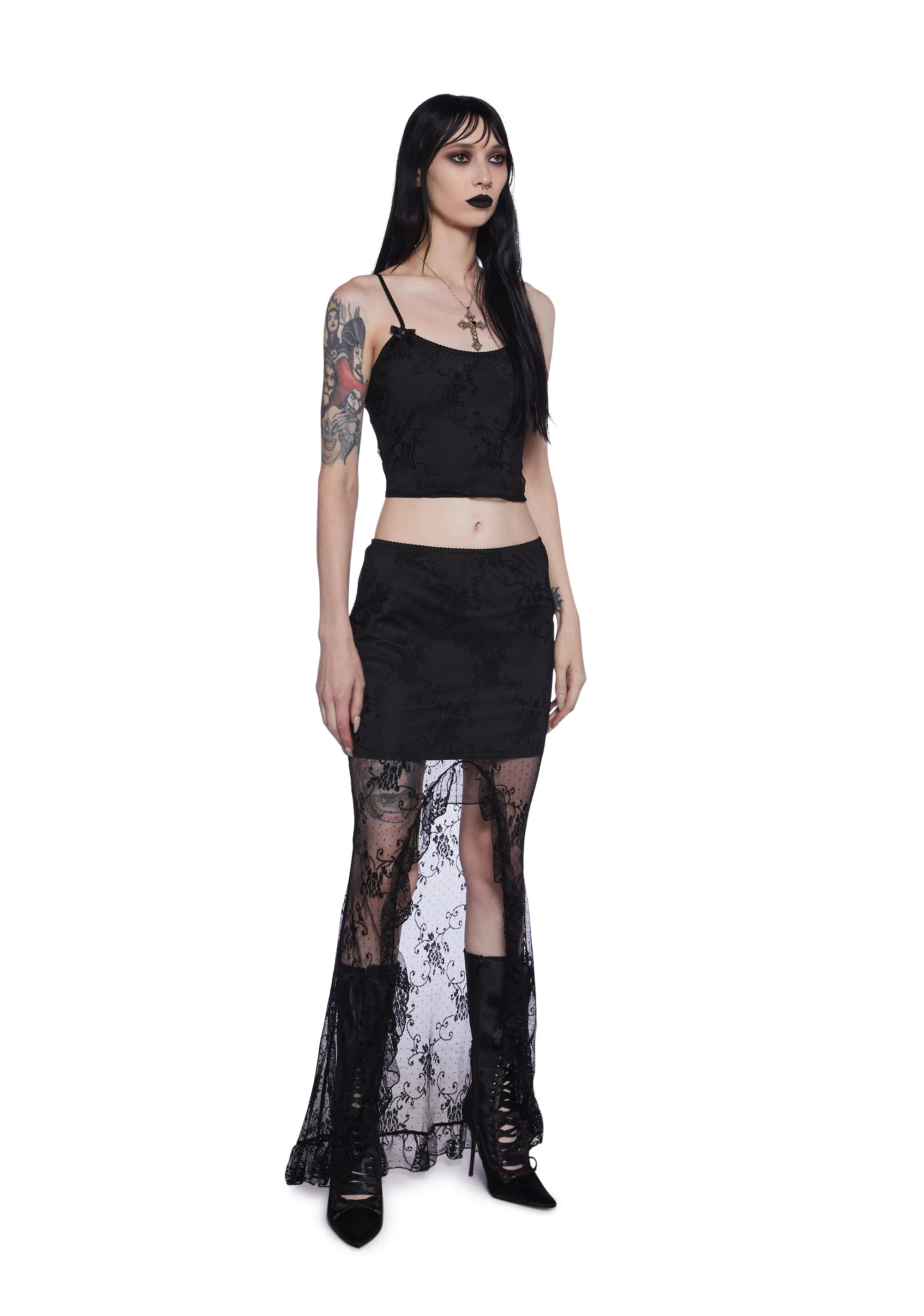 Love Spell Lace Skirt Set