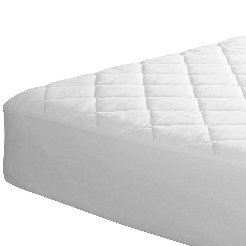 Lux Decor Collection Quilted Fitted Fully Cover Mattress Topper