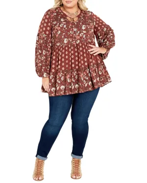 Mara Tunic | Rust Splice