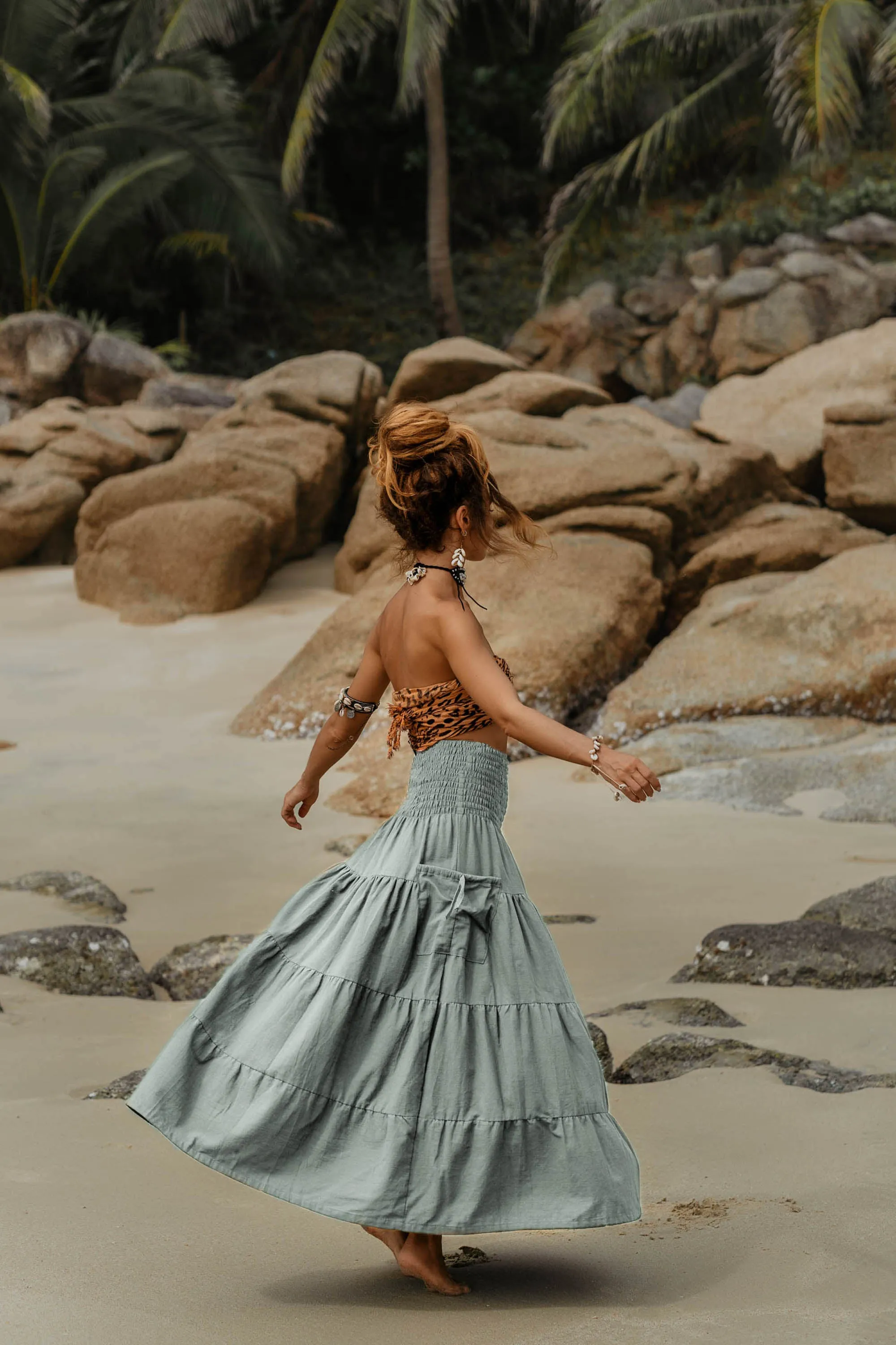 Maxi Skirt Keela Sage