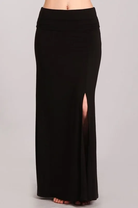Maxi Slit Skirt