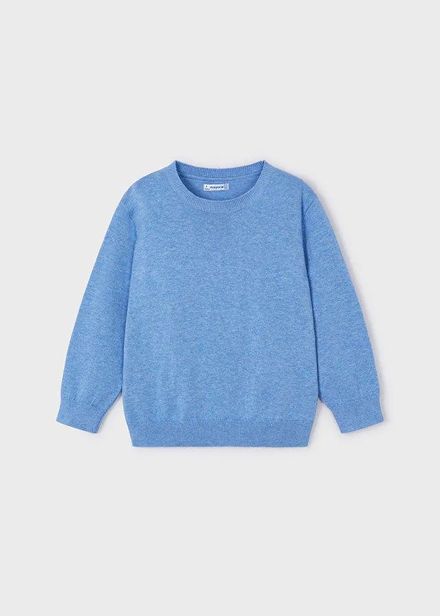 Mayoral Basic crew neck jumper H. Ocean