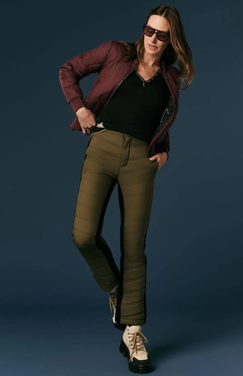 Metro Ii Bomber Jacket | Burgundy