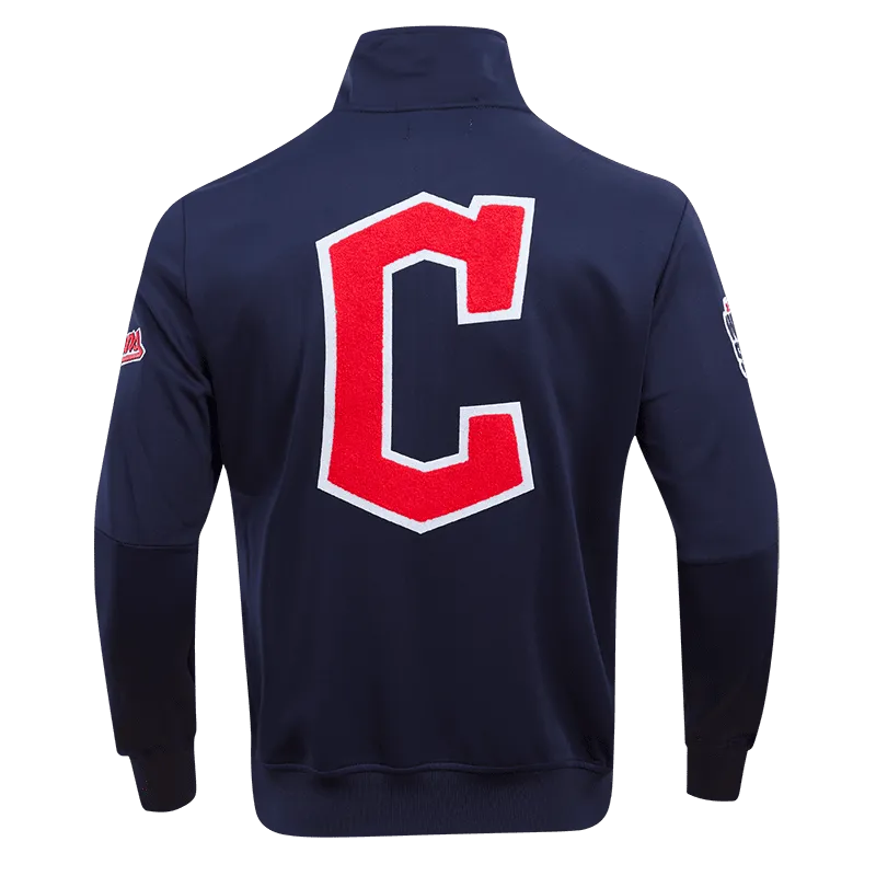 MLB CLEVELAND GUARDIANS HOMETOWN MEN'S TRACK JACKET (MIDNIGHT NAVY)