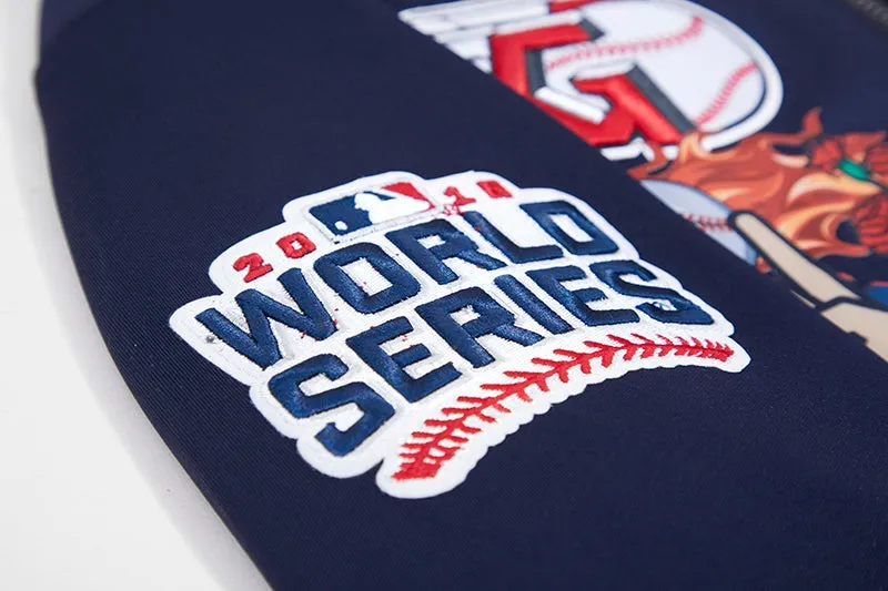 MLB CLEVELAND GUARDIANS HOMETOWN MEN'S TRACK JACKET (MIDNIGHT NAVY)