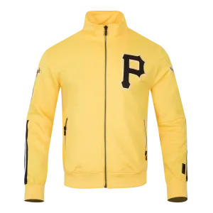 MLB PITTSBURGH PIRATES CLASSIC MEN'S DK TRACK JACKET (YELLOW)