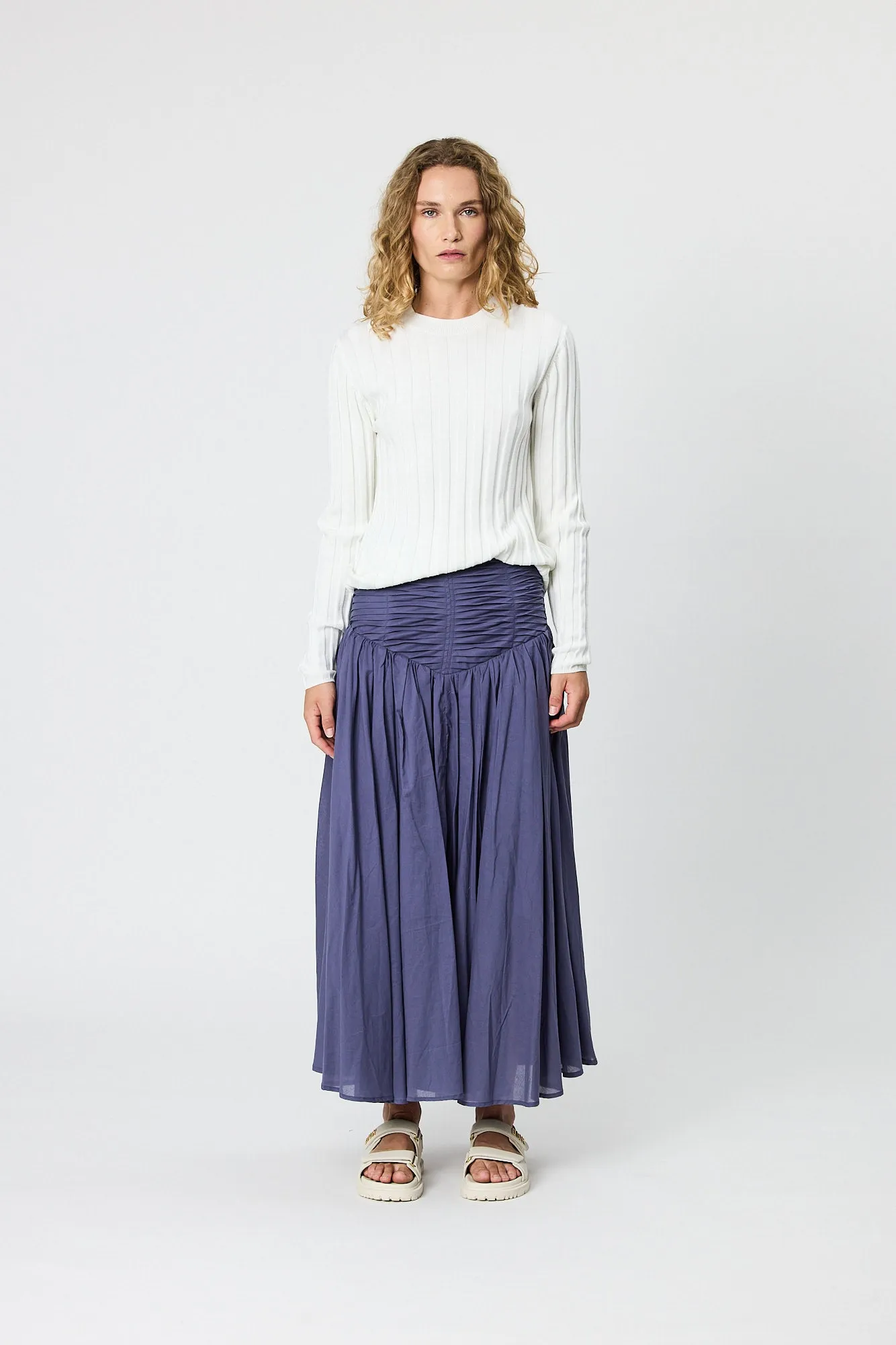 MONTE SKIRT - PERIWINKLE