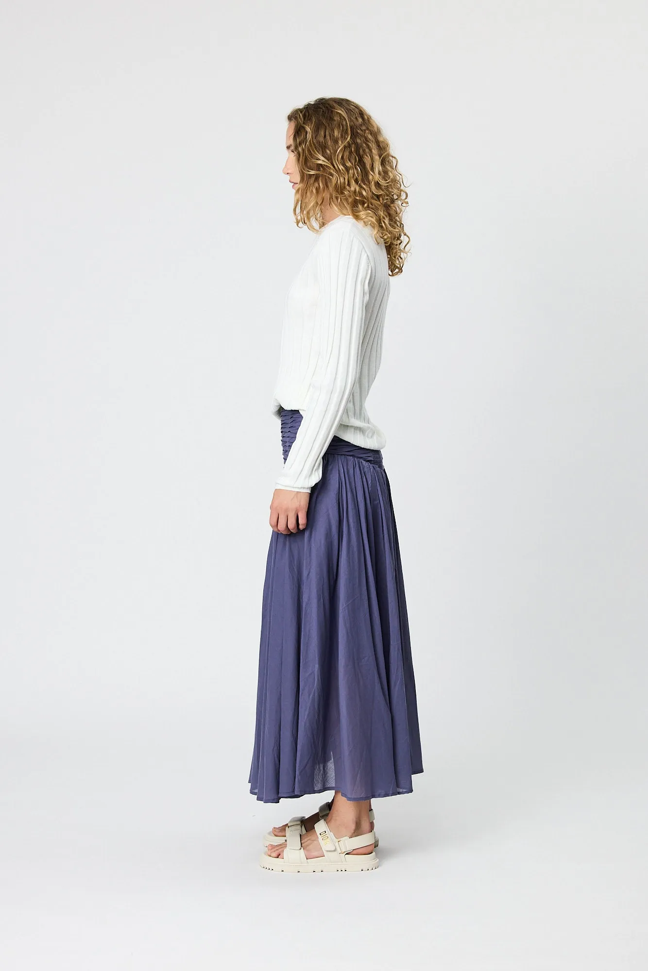 MONTE SKIRT - PERIWINKLE