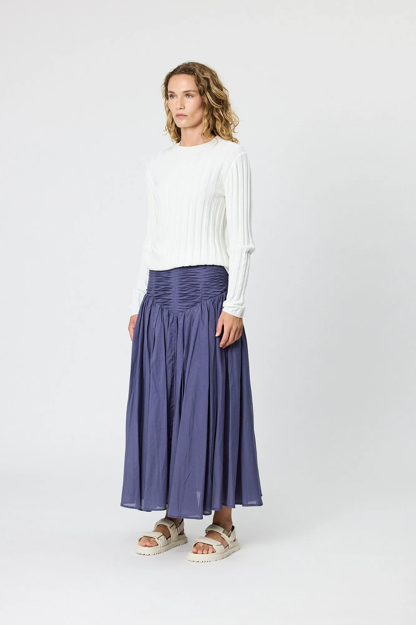 MONTE SKIRT - PERIWINKLE