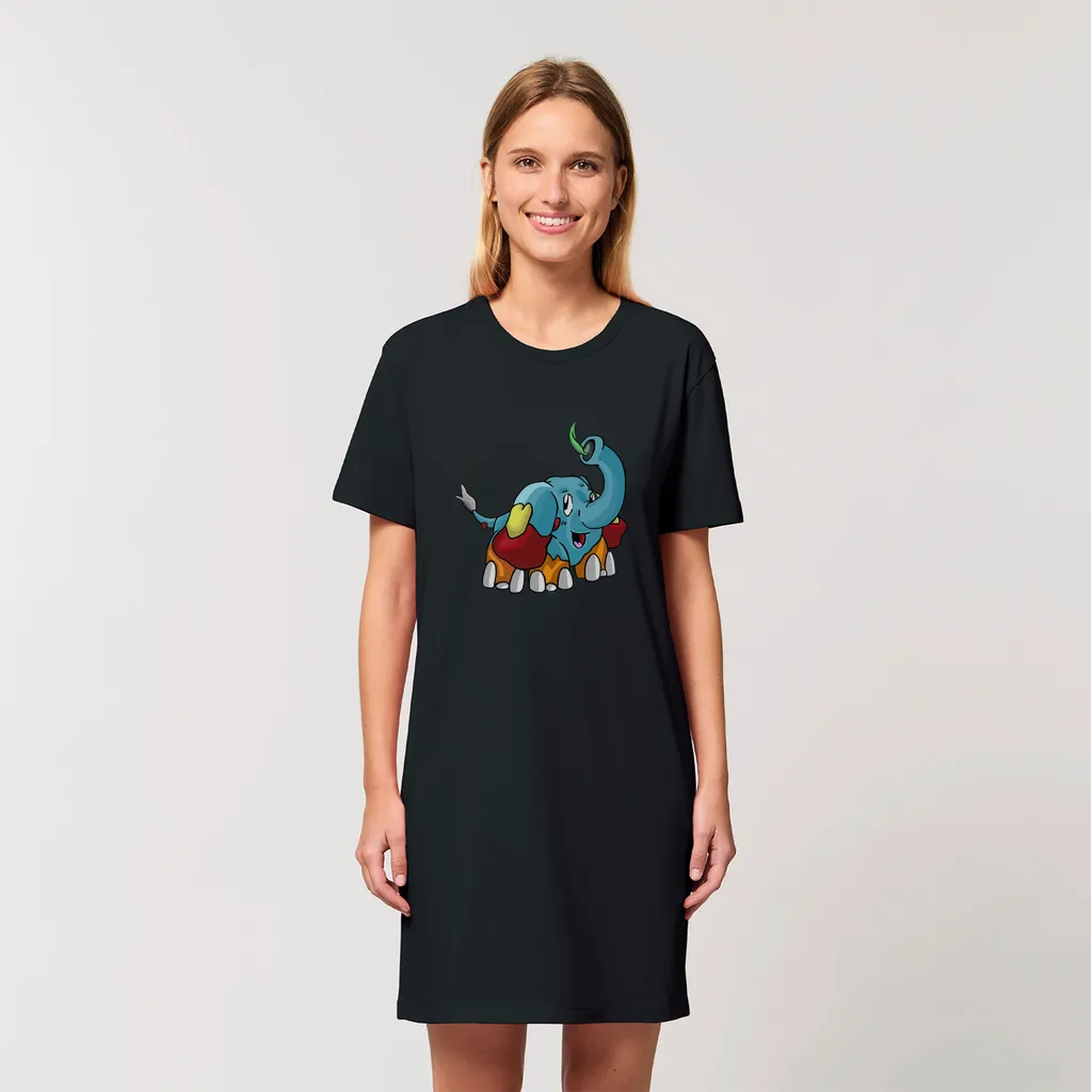 Mudphant Organic T-Shirt Dress