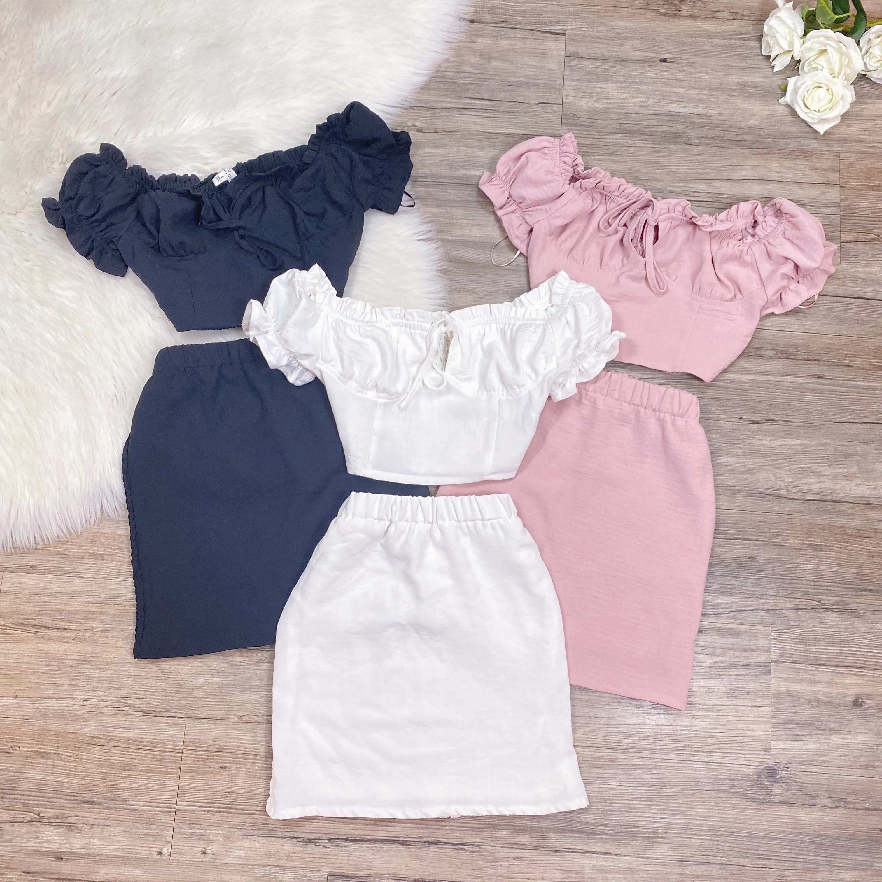 Natina Set - White