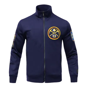 NBA DENVER NUGGETS CLASSIC MEN'S TRACK JACKET (MIDNIGHT NAVY)
