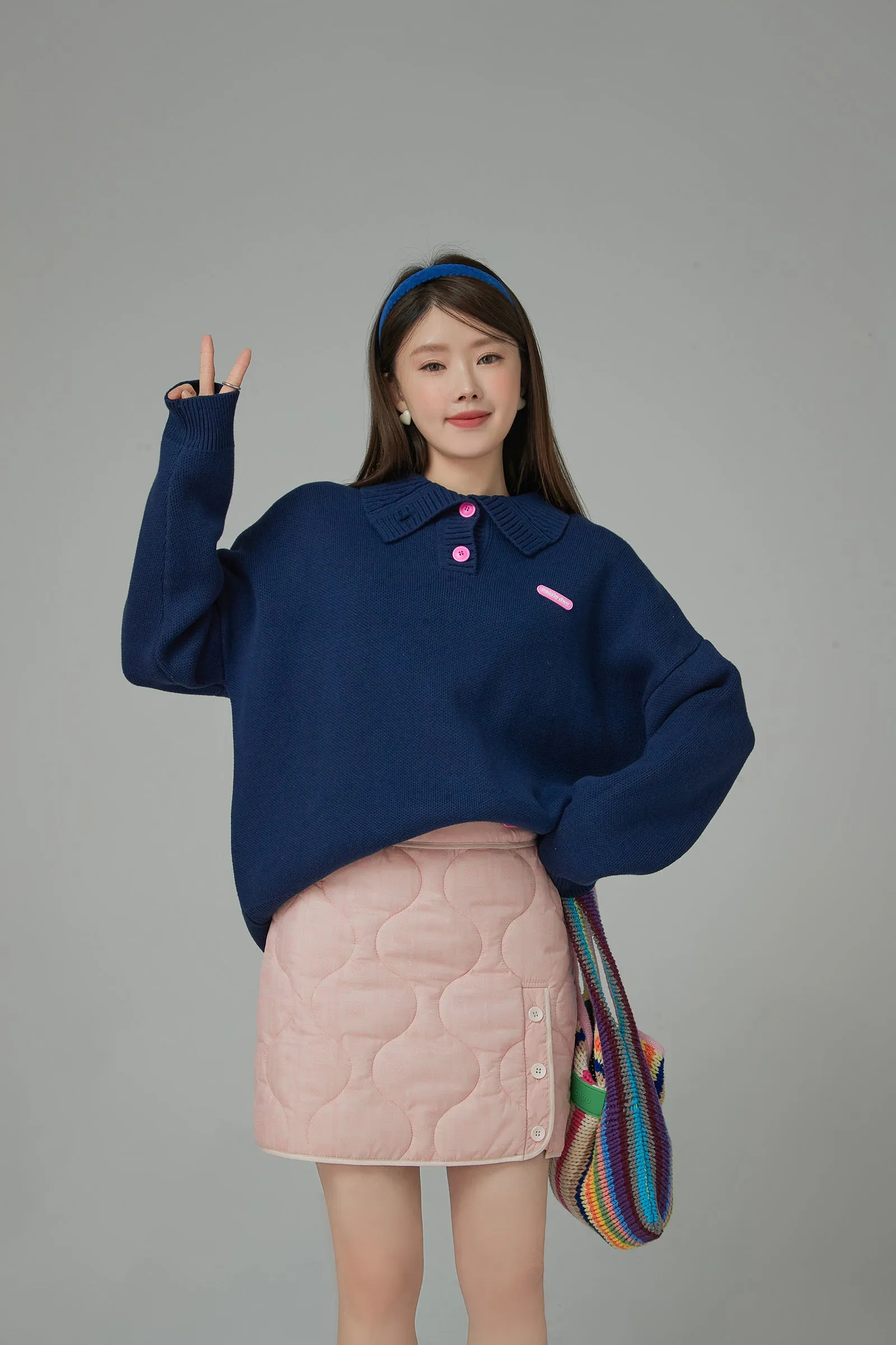 Never Coming Back Quilted Mini Skirt