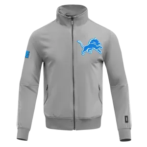 NFL DETROIT LIONS CLASSIC MEN'S DK TRACK JACKET (GRAY)