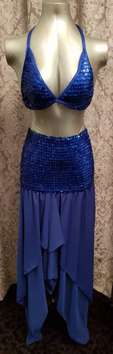 Nom de Plume skirt and top set (dark blue, S)