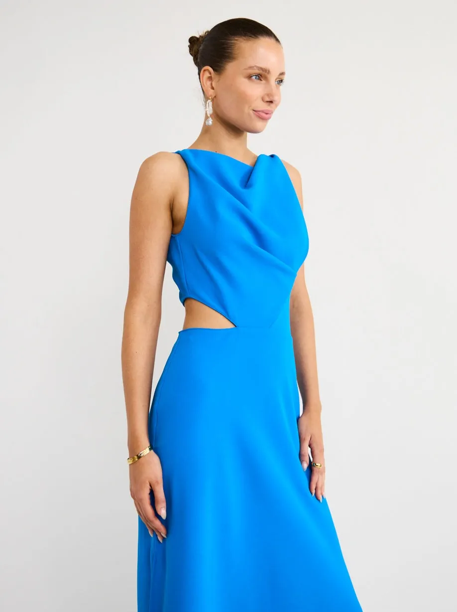 One Fell Swoop Florence Maxi in Majorelle Blue
