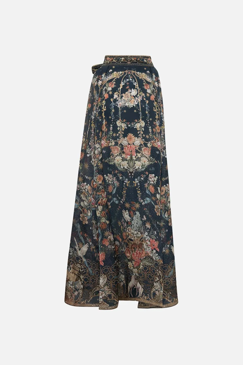 ORGANZA MAXI WRAP SKIRT SHE WHO WEARS THE CROWN