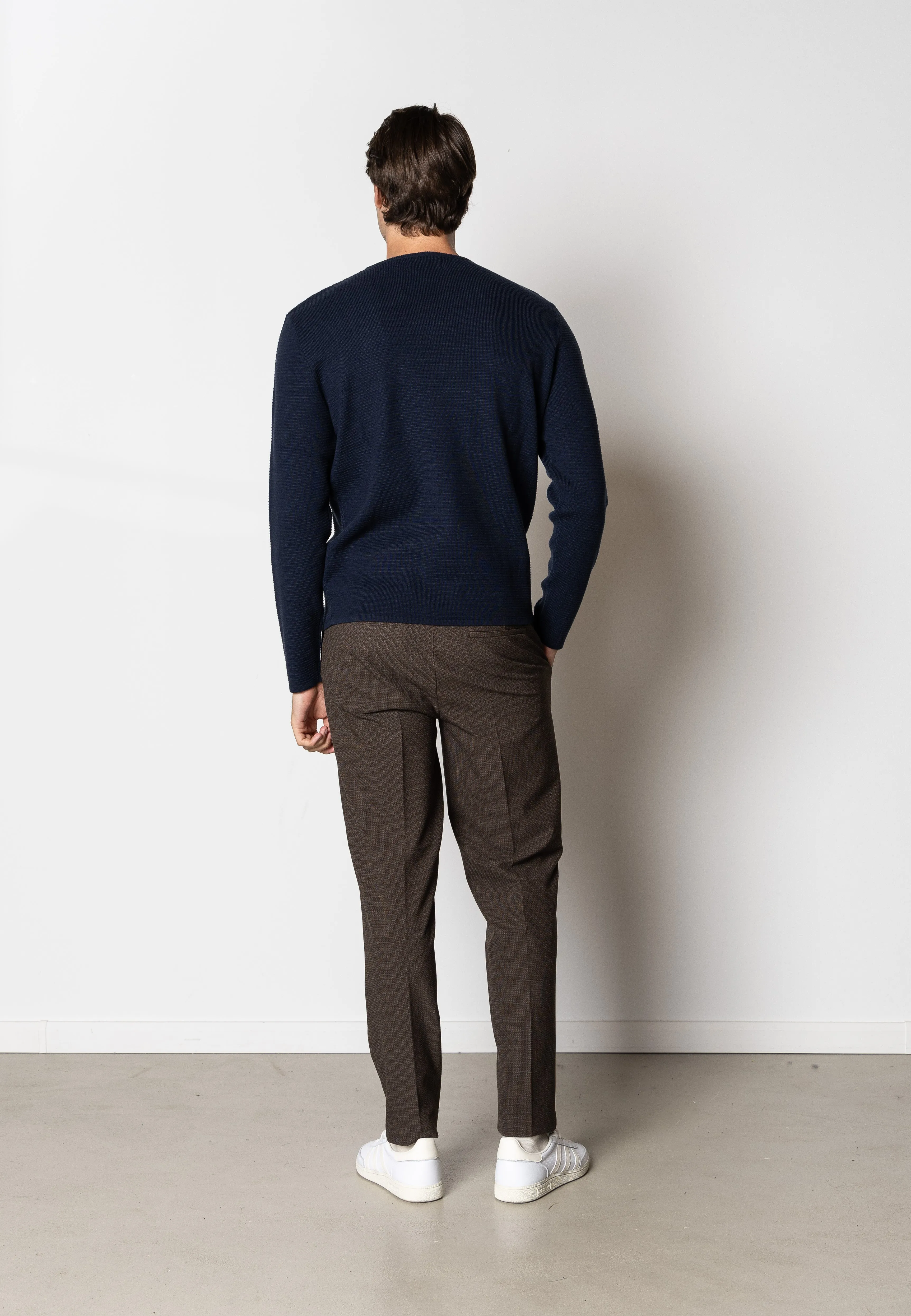 Oscar knitted jumper - Navy