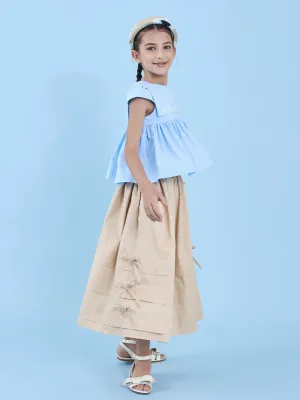 PREORDER: Beige Maxi Skirt