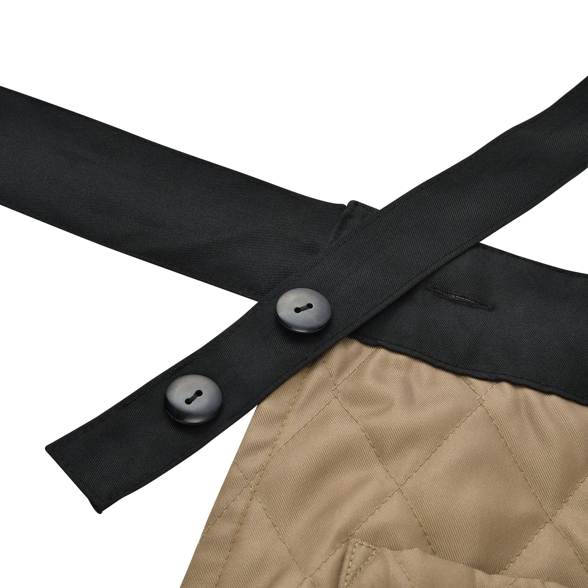 Quilt Full Apron Khaki