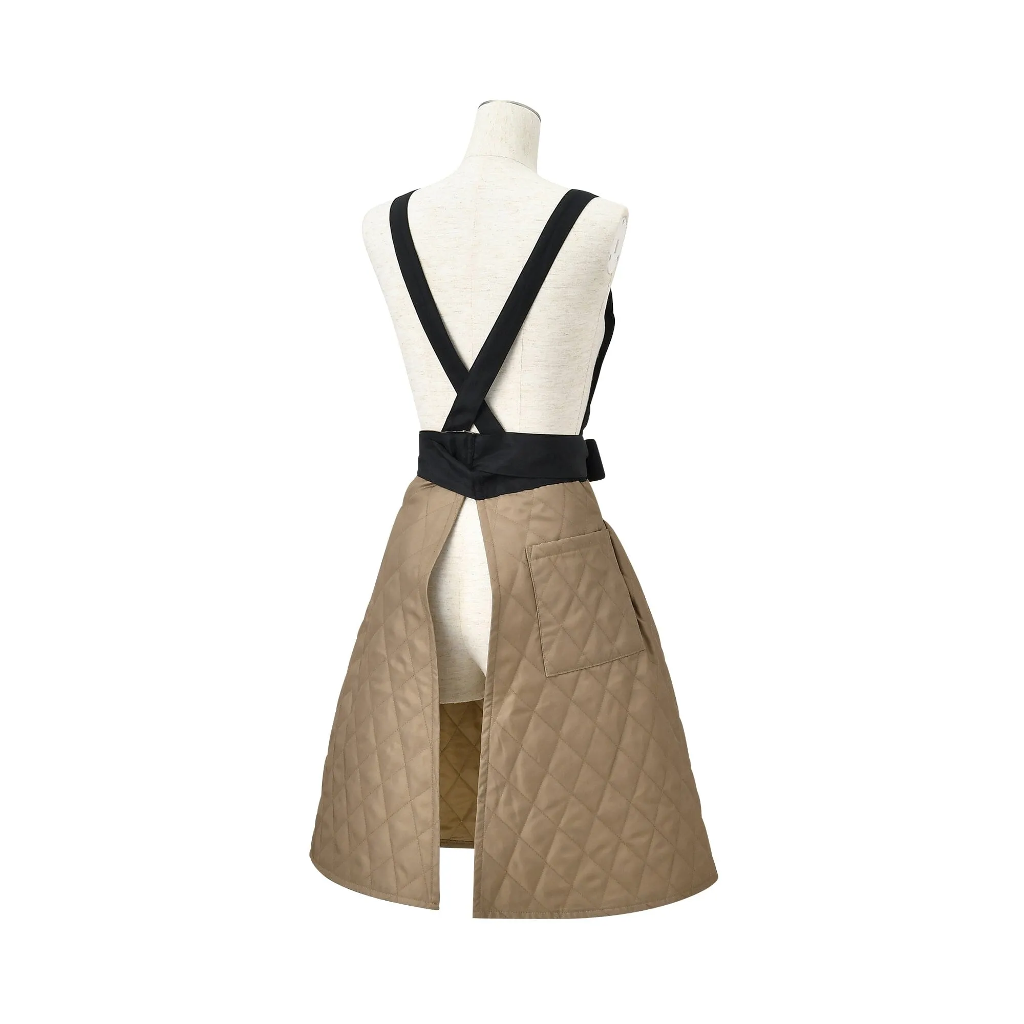 Quilt Full Apron Khaki